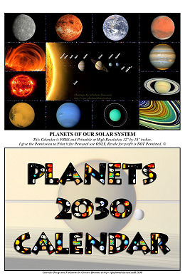 2030 With MOON & EARTH (Nasa Photos)