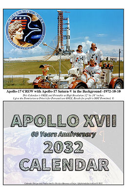 2032 APOLLO-17 - 60 Years Anniversary