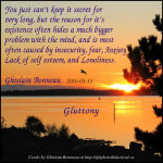 GLUTTONY
