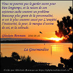 LA GOURMANDISE